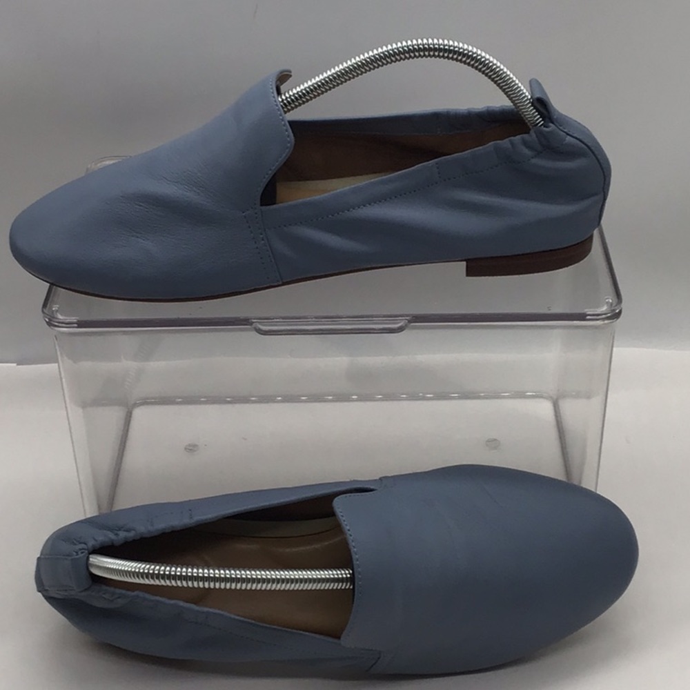 Aerosoles Rossie Blue Leather Flat - Picture 3 of 11